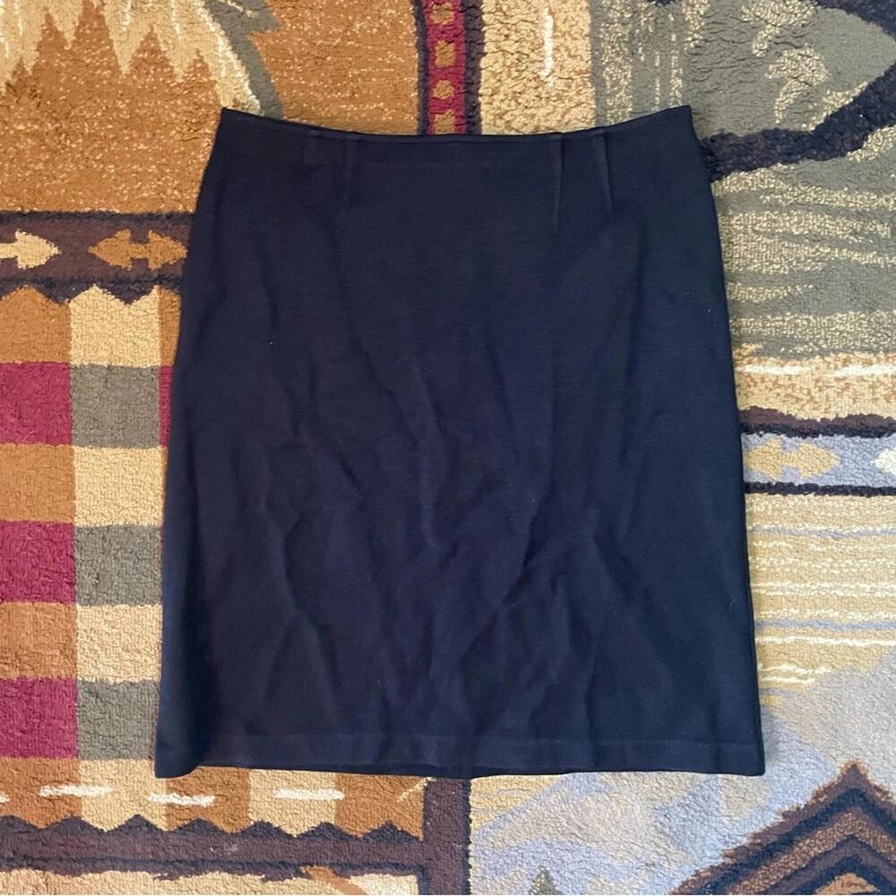 Vintage‎ Kasper Black Pencil Skirt